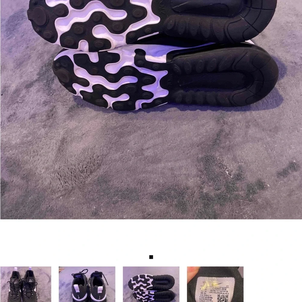 Nike Black & White Air Max 270 - Picture 5 of 6